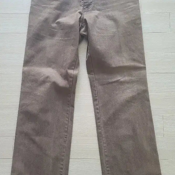 [BUNJANG] Beanpole Straight Fit Khaki Cotton Pants (Size 32) / 빈폴 브라운 카키 면바지 컬러진 진팬츠 32 34 카키진