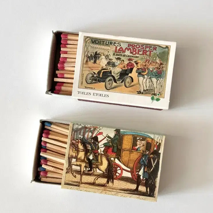 [BUNJANG] Vintage French Matchbox Set / 빈티지 프랑스 성냥 2개세트