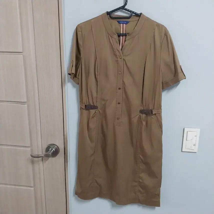 [BUNJANG] K-ISS Women's Short-Sleeve Dress Size 55 / 키이스 여성55 사이즈 반팔 원피스