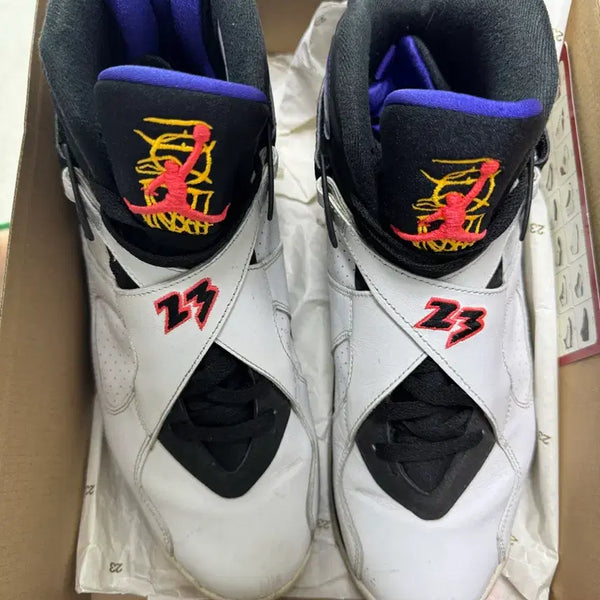 [BUNJANG] Air Jordan 8 Retro Three-Peat Basketball Shoes / 조던8 레트로 쓰리핏