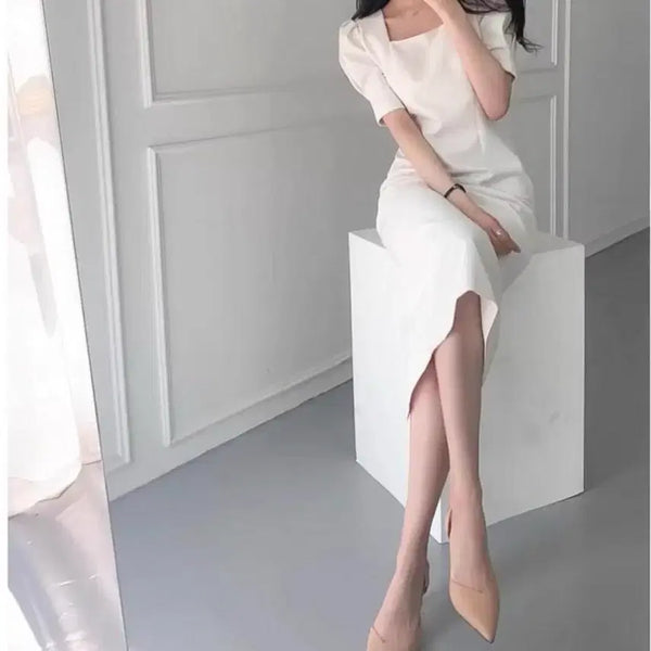 [BUNJANG] Long Simple Dress / jmy5 애장템 중고 고퀄 롱 심플 원피스