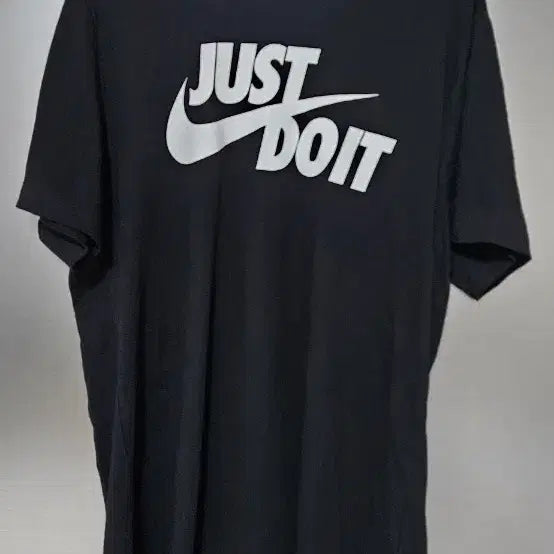 [BUNJANG] Nike "JUST DO IT" T-Shirt Size M / 나이키 블랙 "JUST DO IT" 반팔티 사이즈M(100)