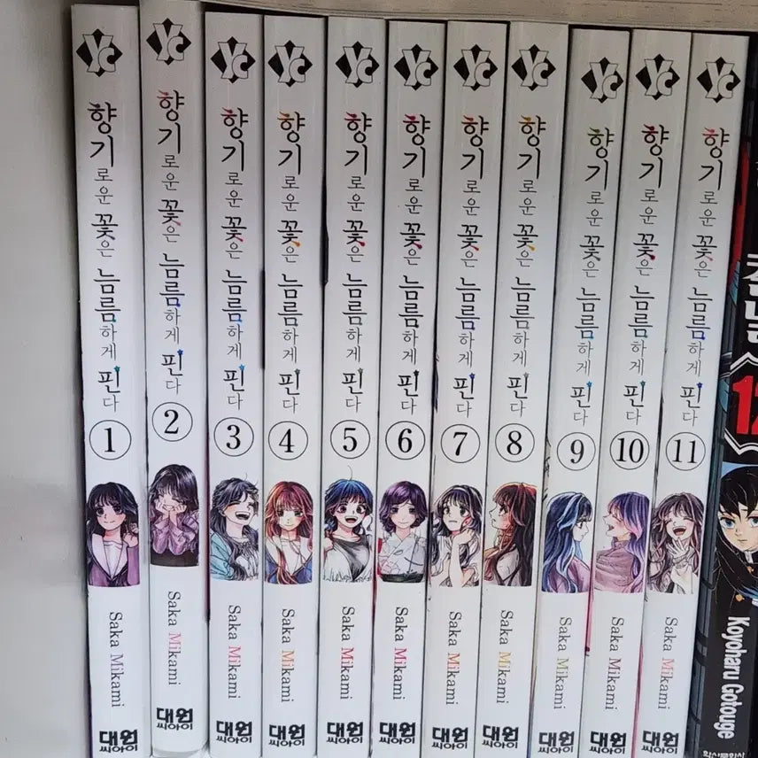 [BUNJANG] Scented Flowers Bloom Gallantly Vol. 1-11 / 향기로운 꽃은 늠름하게 핀다 1~11권