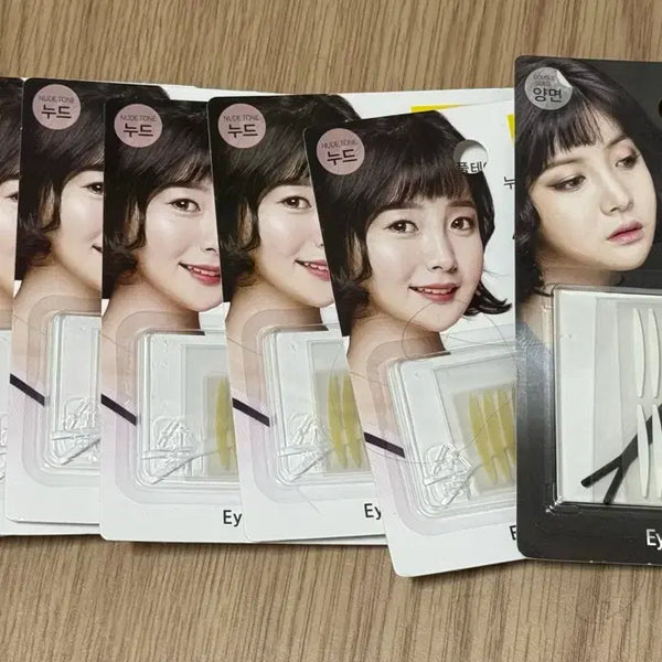 [BUNJANG] Daiso Single-Sided & Double-Sided Eyelid Tape Set / 다이소 단면 쌍커풀 테이프 + 양면 쌍커풀 테이프