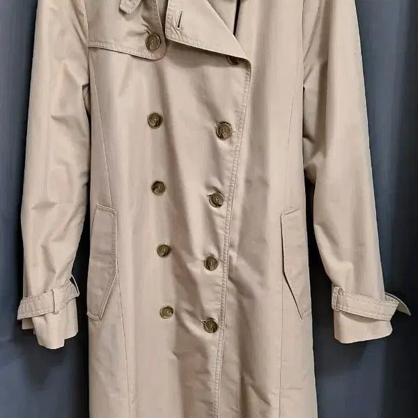 [BUNJANG] Tahari Beige Trench Coat / 타하리 베이지 트렌치 코트(구88)