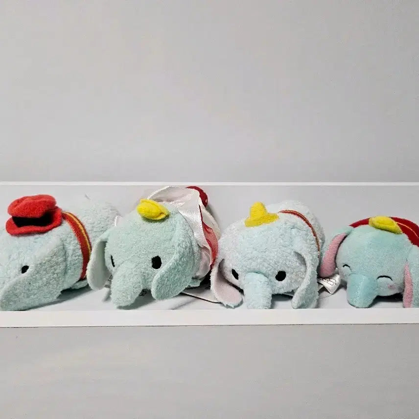 [BUNJANG] Disney Dumbo Tsum Tsum Plush Set / 디즈니 덤보 쯔무쯔무 썸썸인형(일괄)