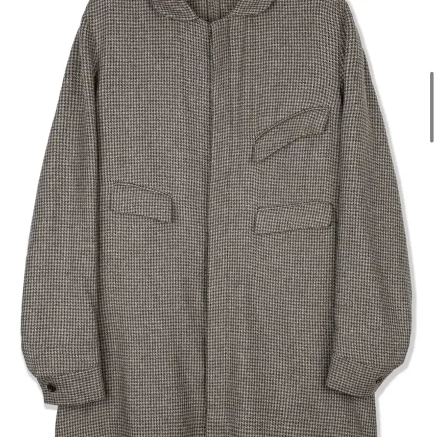 [BUNJANG] Anatomica Arthur Dust Coat L Grey Houndstooth / 아나토미카 arthur 아르투르 더스트 코트 L사이즈