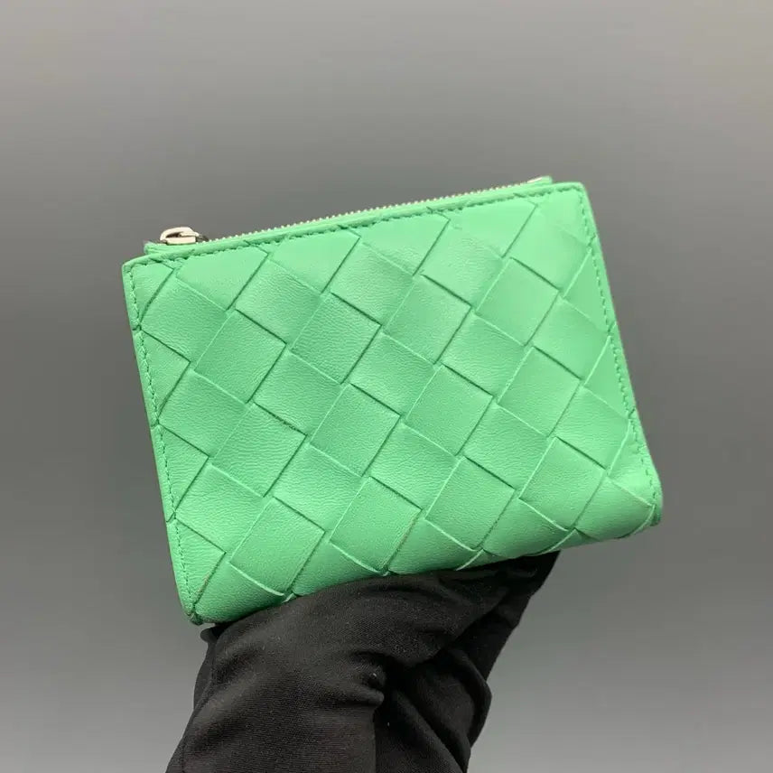 [BUNJANG] Bottega Veneta Intrecciato Zipper Card Wallet / 267001626 보테가 베네타 인트레치아토 지퍼 카드 지갑
