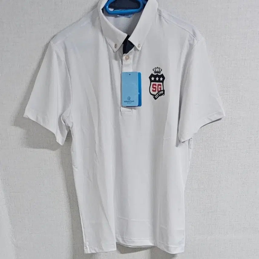 [BUNJANG] Sebastian Golf Performance Short-Sleeve Polo Shirt - M / 세바스찬 골프 웨어기능성반팔 카라티 M새상품