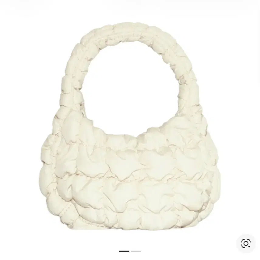 [BUNJANG] COS Quilted Micro Bag Off White / 코스 퀼티드 마이크로백 오프화이트 구름백 구름빵