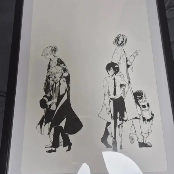 [BUNJANG] Bungo Stray Dogs Dazai Osamu Chuuya Nakahara Original Art Frame / 급처)문스독 다자이 오사무 나카하라 츄야 원화액자 판매 양도