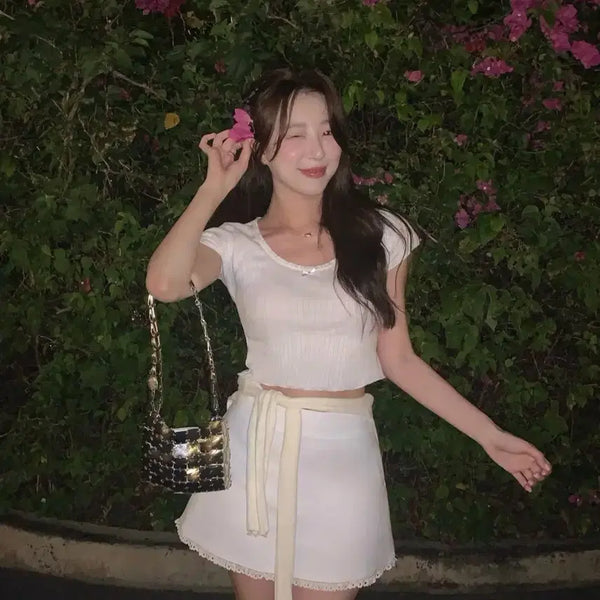 [BUNJANG] Shopshiye Summer Lace Skirt / 샵시예 썸머레이스 스커트
