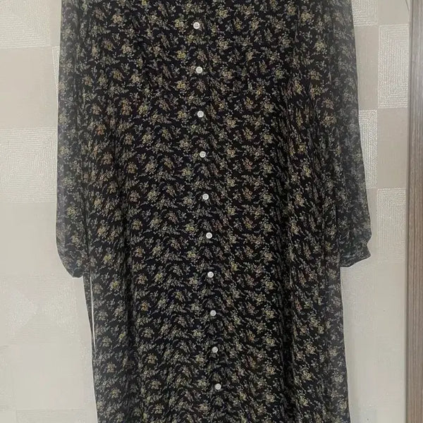 [BUNJANG] 66girls Floral Print Long Dress / 66girls 잔꽃무늬 롱 원피스