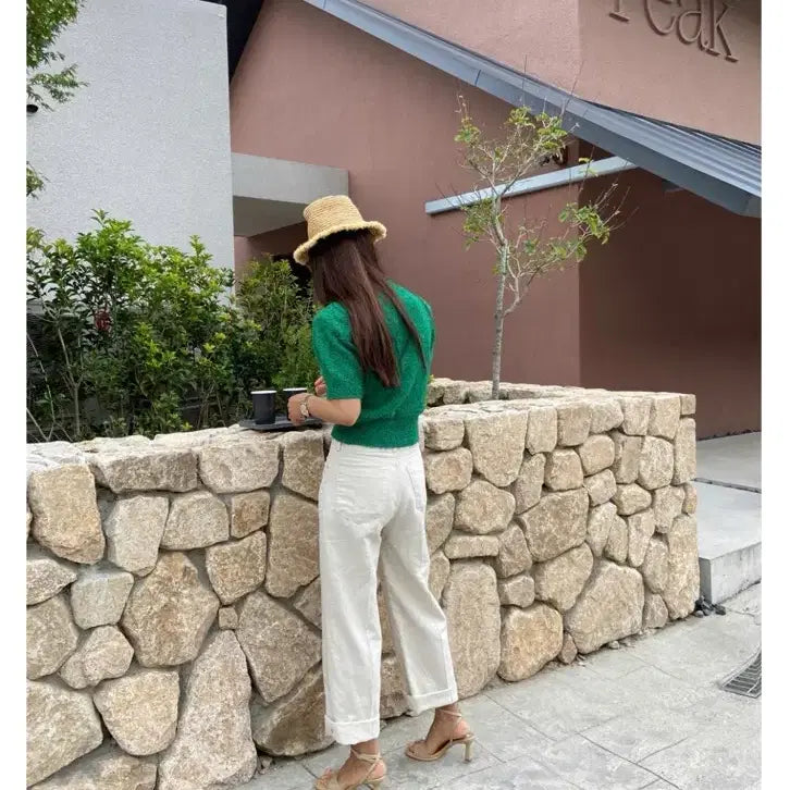 [BUNJANG] Yua Bumi Linen Pants (Oatmeal) / 유아부미 린넨 팬츠(오트밀)
