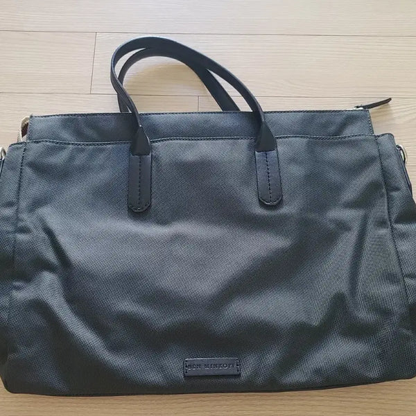 [BUNJANG] Ben Minkoff Big Tote Bag/Crossbody Bag (Dark Green, Kevlar) / Ben Minkoff 벤 밍코프 빅토트백 에코백 크로스백 더플백 짐백