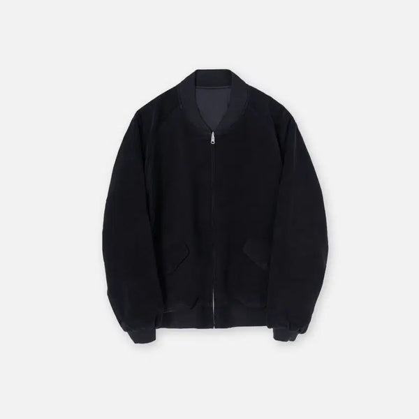 [BUNJANG] Brown Yak Reversible Moleskin Blouson Black / [4] 브라운야드 리버시블 몰스킨 블루종 블랙