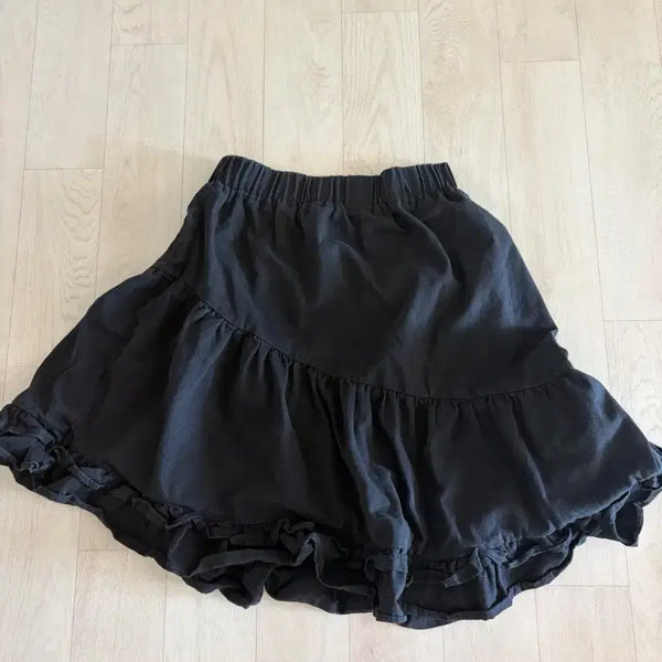 [BUNJANG] Black Midi Skirt / 블랙 미디스커트