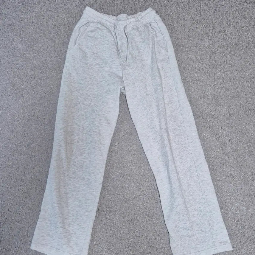 [BUNJANG] Basic White Sweatpants / 흰색 스웻팬츠