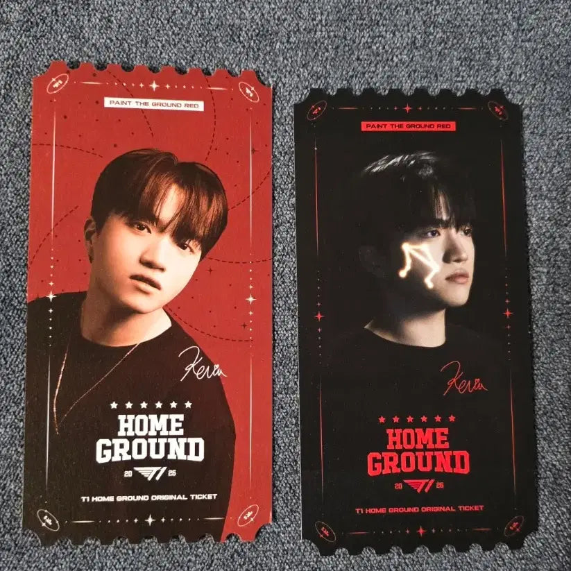 [BUNJANG] T1 Keria Homeground Original Ticket Day 2 & Day 3 / 케리아 T1 홈그라운드 오리지널 티켓 2일차 3일차 keria