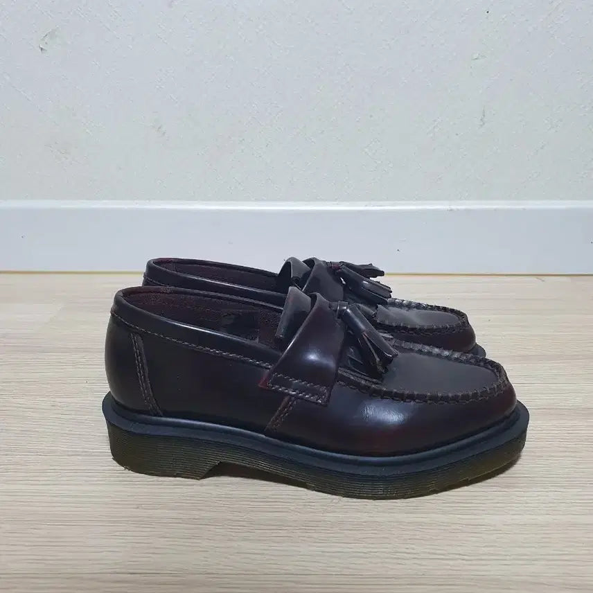 [BUNJANG] Dr. Martens Adrian Burgundy Loafers (220-225) / 닥터마틴 아드리안 버건디 로퍼 220~225
