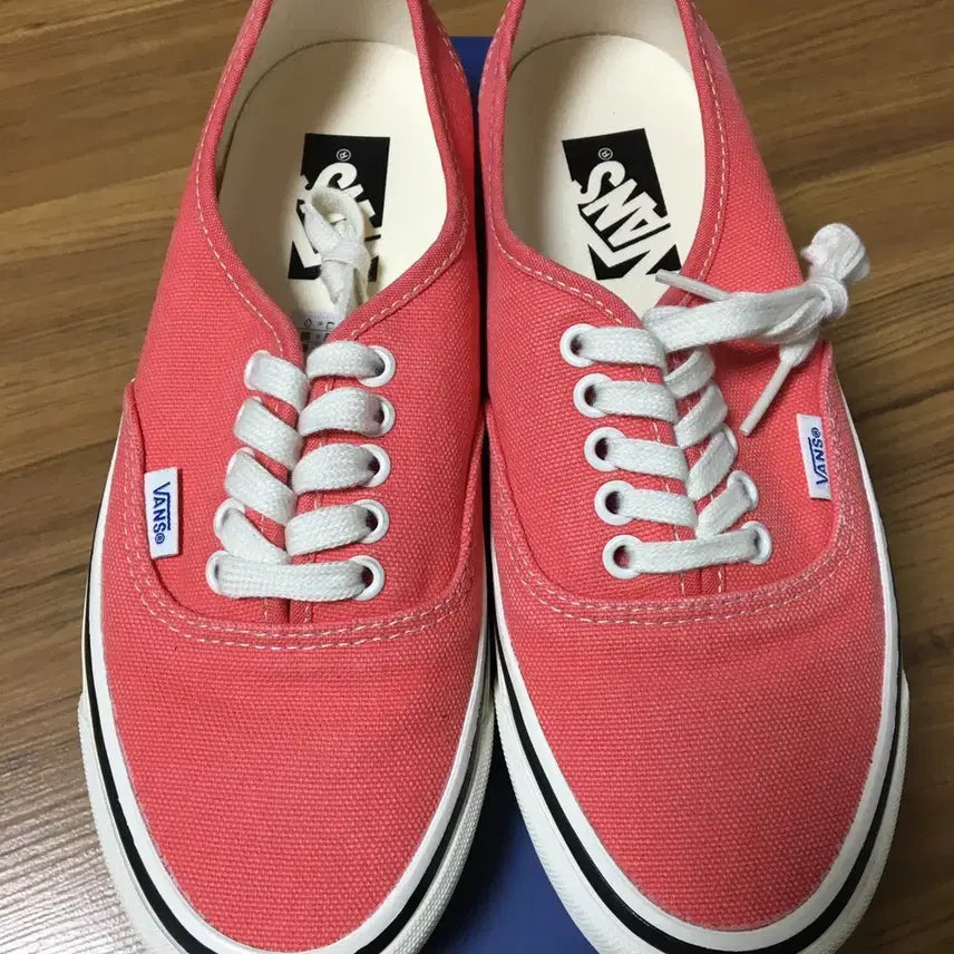 [BUNJANG] Vans Authentic 44 DX Canvas Coral / 반스 LX 어센틱 44 덕 캔버스 코랄