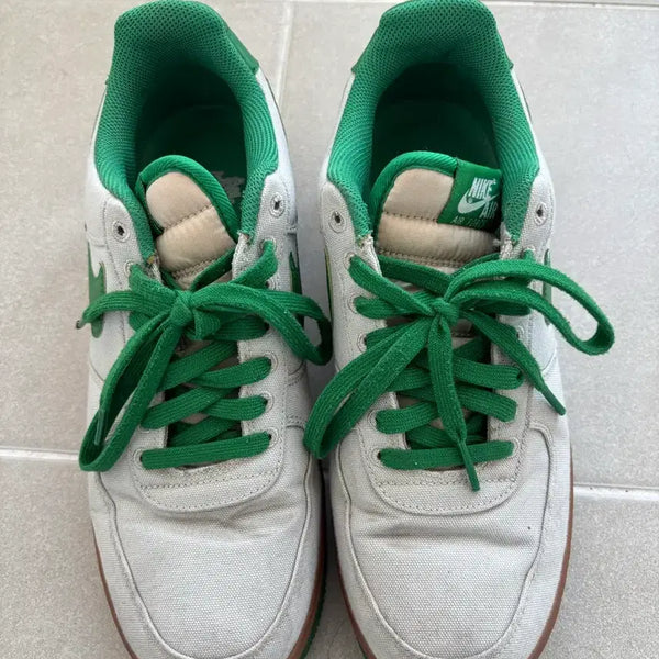 [BUNJANG] Nike Air Force 270 Green Canvas Sneakers / 나이키 포스 270 팝니다
