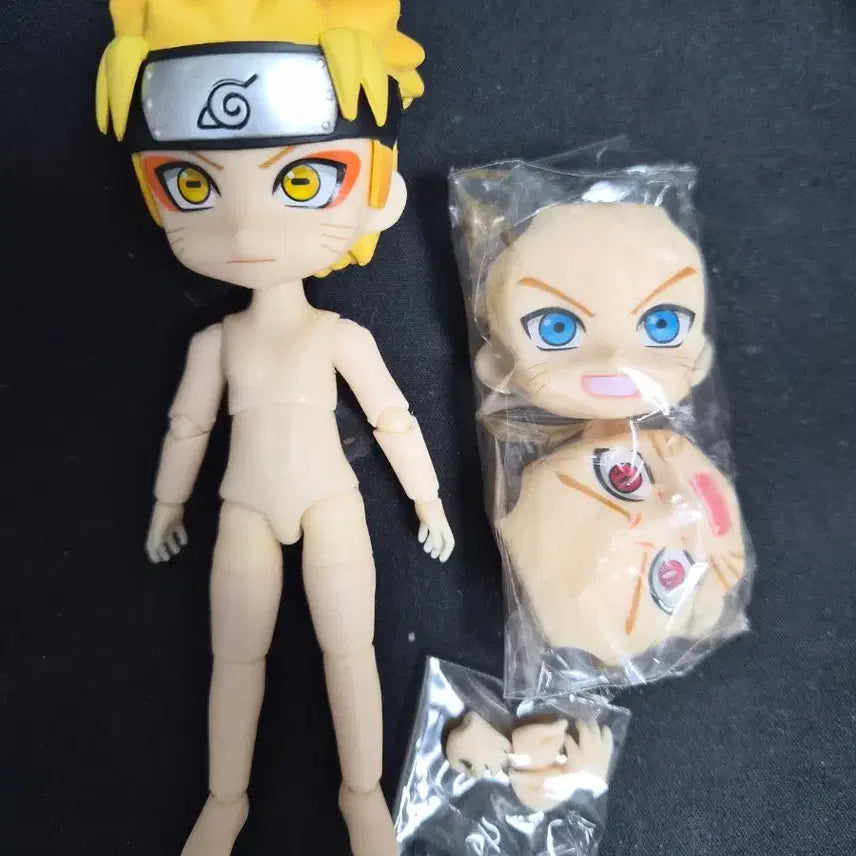 [BUNJANG] Naruto Nendoroid Doll Body with Additional Face Parts / 나루토 넨비츠 오비츠