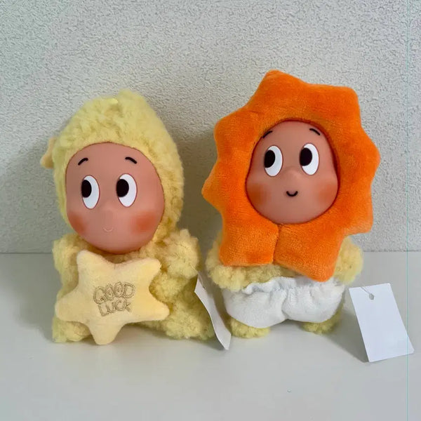 [BUNJANG] Twinkle Twinkle Little Star Doll Keychain Bundle Set / 트윙클 트윙클 (작은별 인형 키링) 2개 일괄 판매