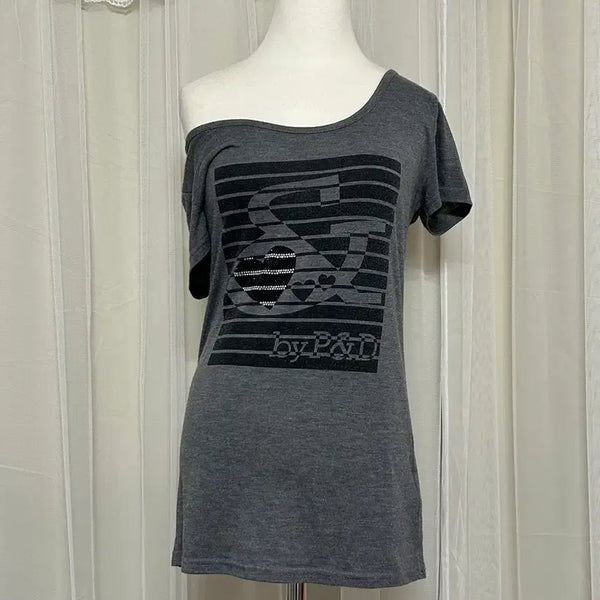 [BUNJANG] Pinky & Dian Cubic Fit Short Sleeve Top / 핑키앤다이안 큐빅 딱붙핏 반팔 탑