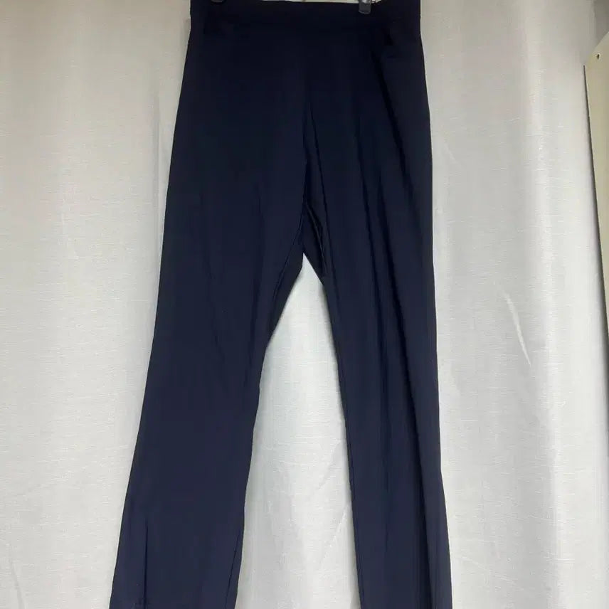 [BUNJANG] Women's Navy Comfortable Banding Slacks / 여성 네이비 바지