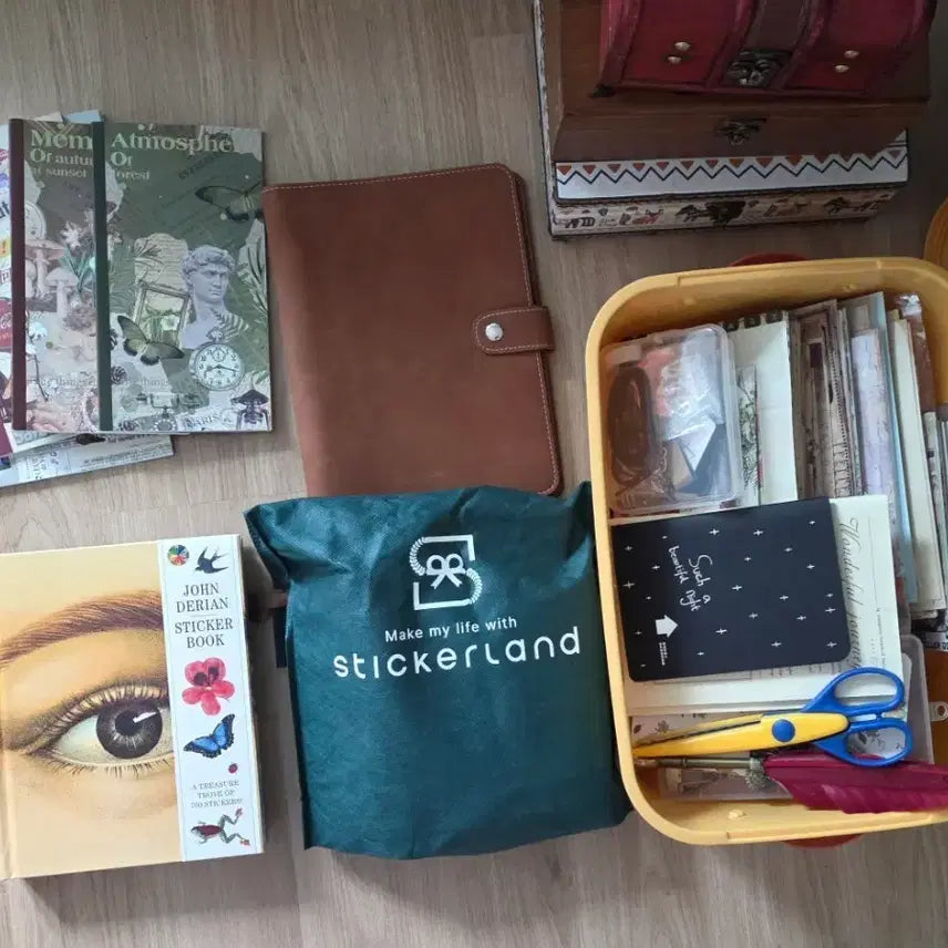 [BUNJANG] Diary Decoration Template Sticker Book / 다이어리 꾸미기 템플릿 스티커북