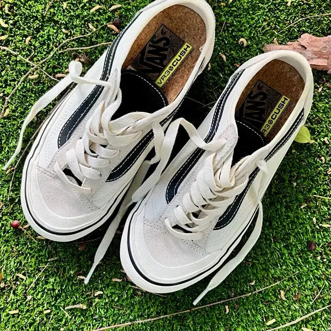 [BUNJANG] Vans Style 136 Decon VR3 SF Cream White Shoes / 반스 스타일 136 데콘 VR3 SF 크림화이트 225