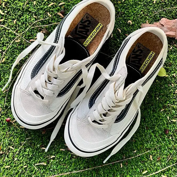 [BUNJANG] Vans Style 136 Decon VR3 SF Cream White Shoes / 반스 스타일 136 데콘 VR3 SF 크림화이트 225