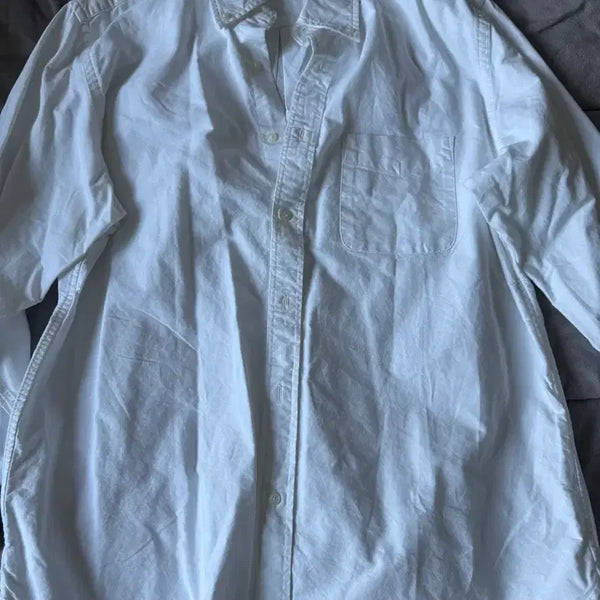 [BUNJANG] Uniqlo White Shirt / 유니클로 화이트 셔츠