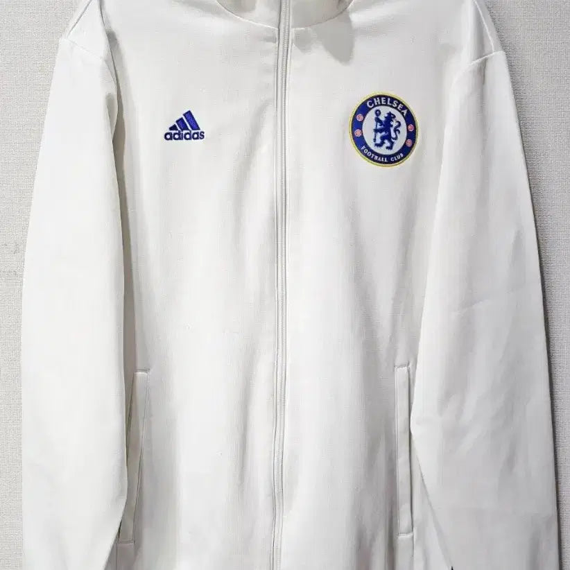 [BUNJANG] Adidas Chelsea Jersey Track Top Jacket / 아디다스 첼시 유니폼 트랙탑 져지집업 100/L