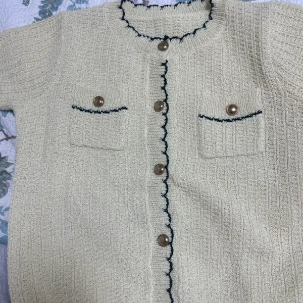 [BUNJANG] Yellow Cardigan / 노랑 가디건