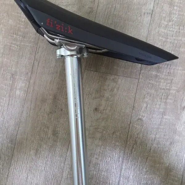 [BUNJANG] Fizik Vento R3 Saddle & Thomson ZeroBack Silver Seatpost 27.2mm Set / 피직볼타 r3, 탐슨 제로백 실버 27.2