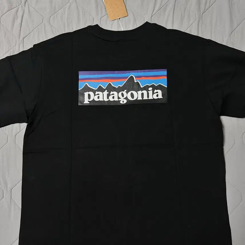[BUNJANG] Patagonia Logo T-Shirt (Large, X-Large) / 파타고니아 로고 반팔 라지, 엑스라지 새상품
