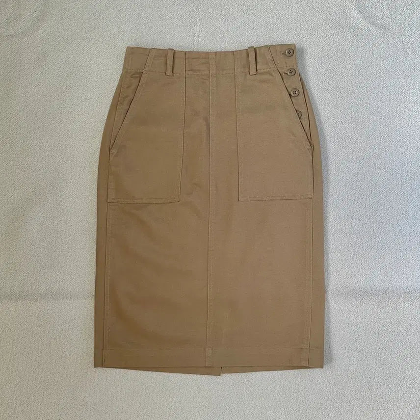 [BUNJANG] Polo Ralph Lauren Button Placket Skirt / 폴로 랄프 로렌 버튼 플래킷 스커트