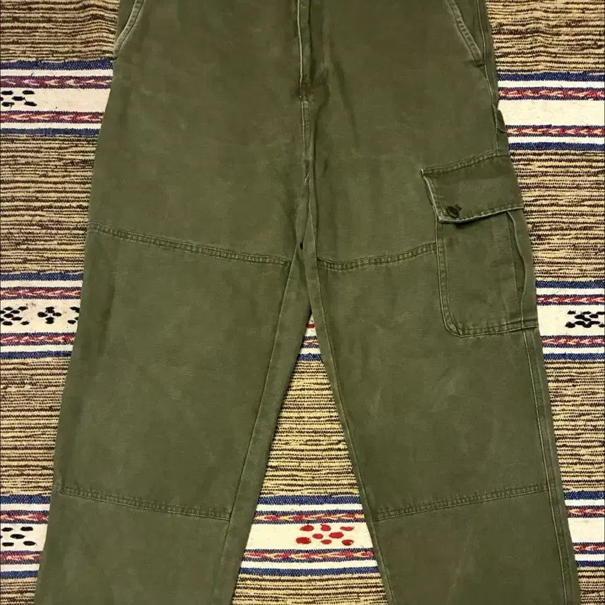 [BUNJANG] Henry Cotton's Fly Fishing Club Utility Cargo Pants Olive Green / (31~32)헨리코튼 플라이피싱클럽 ffc 유틸리티 카고팬츠