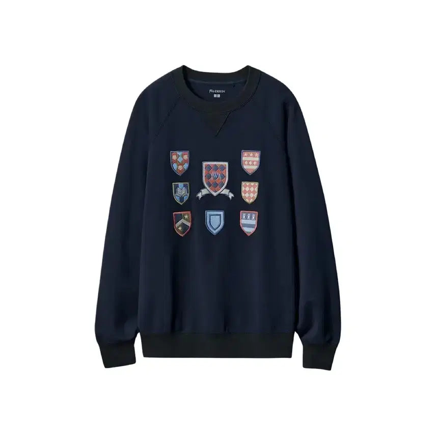 [BUNJANG] Uniqlo JW Anderson Collaboration Sweatshirt Navy XL / 유니클로/ JW 앤더슨 맨투맨 스웻 스웨트셔츠 네이비/ XL
