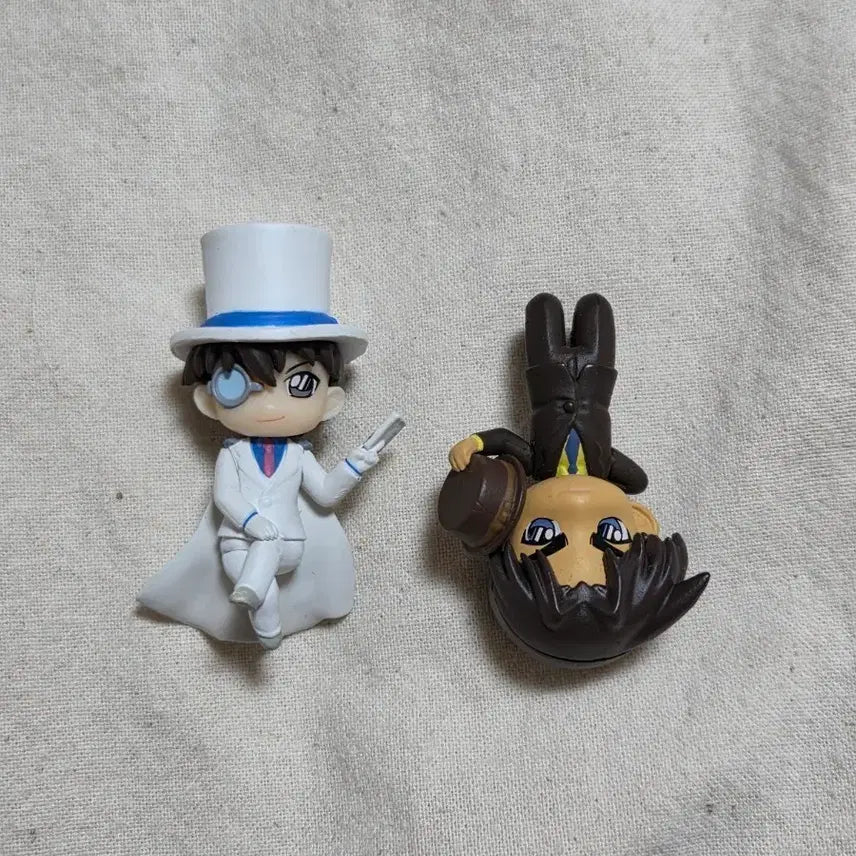 [BUNJANG] Puchitto Deforme Mini Figure Gacha - Kaito Kid & Heiji Hattori Bundle Set / 푸칫토 데포르메 미니 피규어 가챠 괴도키드 핫토리 헤이지 일괄