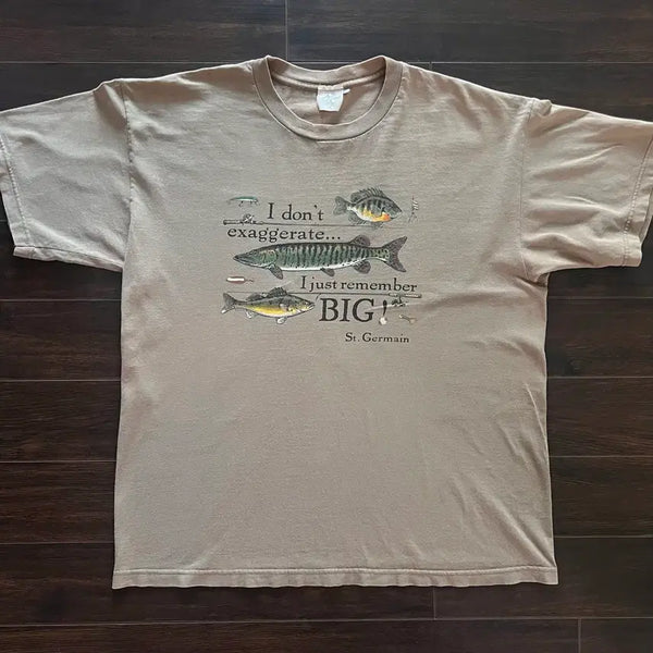 [BUNJANG] Vintage Fishing T-Shirt XL / [XL] 미국 빈티지 Fishing 티셔츠