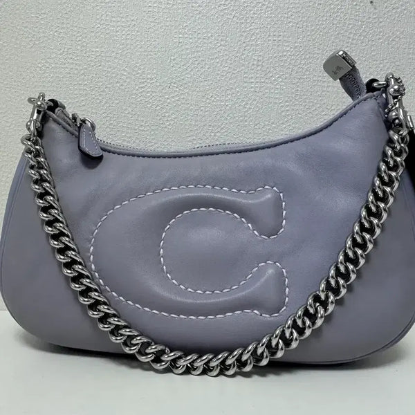 [BUNJANG] Coach Terry Hobo Bag Lavender / 코치 테리 호보백 정품 코치 가방 코치 테리백