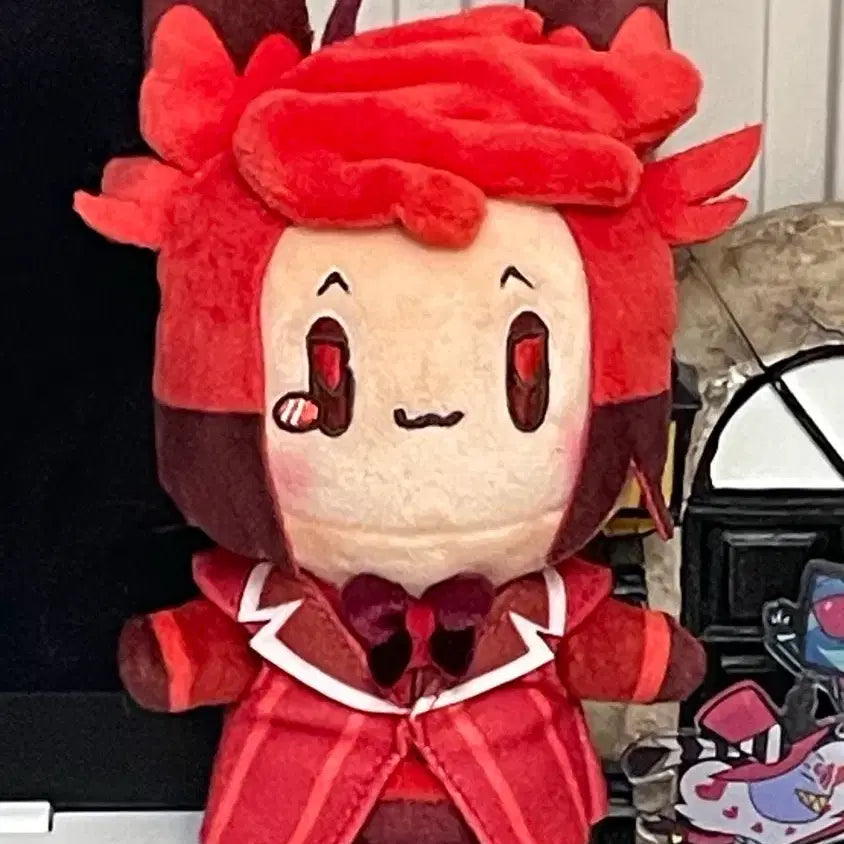 [BUNJANG] Hazbin Hotel Alastor Plush (Old Version) / 해즈빈호텔 이케부쿠로 알래스터 누이 (구버전)