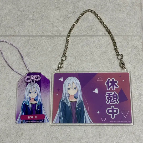 [BUNJANG] Project SEKAI Yoizaki Kanade Acrylic Door Plate Omamori Charm / 프세카 프로세카 니고 요이사키 카나데 아크릴 도어 플레이트 오마모리