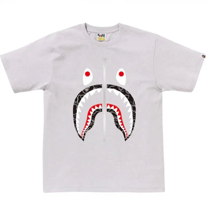 [BUNJANG] BAPE Camo Shark T-Shirt XL / 베이프 카모 샤크 반팔 XL