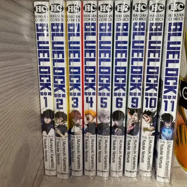 [BUNJANG] Blue Lock Manga Volumes 1-6, 9-11 / 블루록 만화책 1~11권 ( 7,8권 제외 )