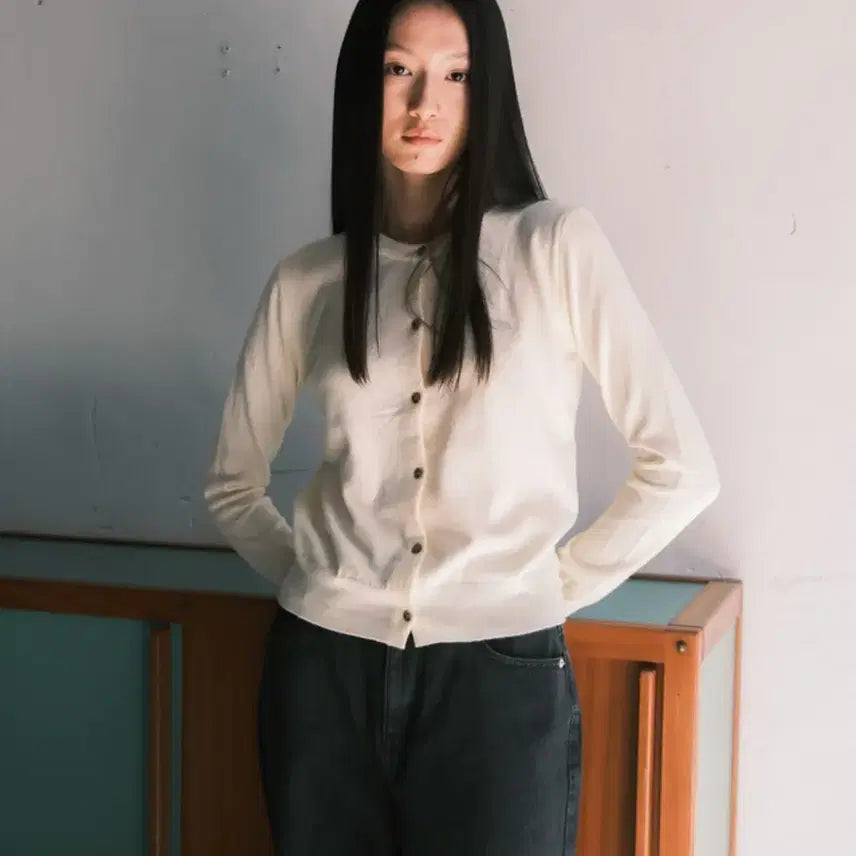 [BUNJANG] Noregret Round Neck Cardigan / [4만원대 새상품] noregret 노리그렛 라운드넥 가디건 / 옷장정리