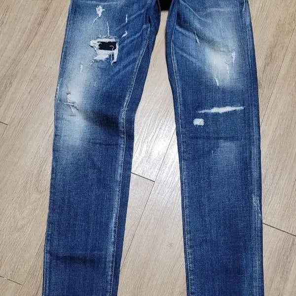 [BUNJANG] Dsquared2 Slim Wash Denim Jeans EU46 / 디스퀘어드 S74LB0417 슬림 워싱 데님 청바지 EU46